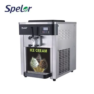 New Technology Professional Spelor Soft Serve Ice Cream Machine Table Top