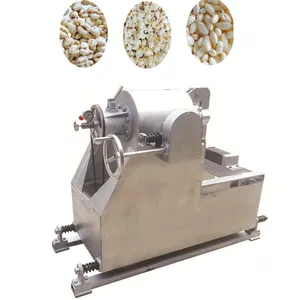 Automatic Electric Hot Air Flow Grain Cereal Barley Wheat Puffing Popping Machine/Puffed Rice Making Machine