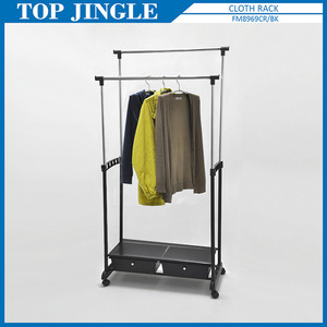 Perchero ajustable para ropa, colgador con cajones - Product Image 5