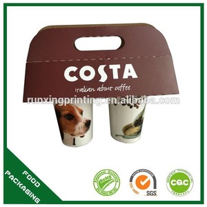 Papel barato coffee cup holder, taza y titular de la copa del diseño y fabricación - Product Image 6