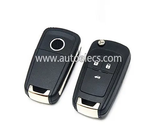 Car Key Shell For Buick Excelle Regal LaCROSSE Flip Folding Remote Key Case Blank 3 Button