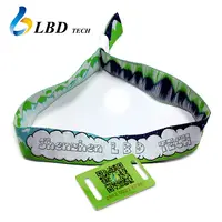 Mirfid-bracelet classique en tissu tissé, haute fréquence, tissé 1K, ondulation, LBD