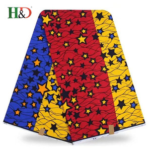 H & D superior 10 fábrica al por mayor bloque africano impreso cera tela de algodón en Alibaba - Product Image 1