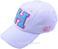 Gorra con correa trasera para hombre y mujer, estilo polo roto vintage, corte holgado, seis paneles, venta al por mayor