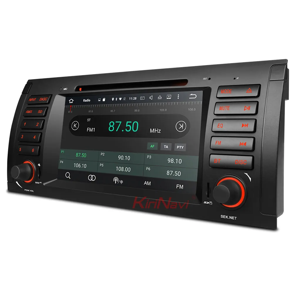 Kirinavi WC-BW7018 Android 10.0 autoradio Dvd Gps per Bmw E39 M5 X5 E53 1995-2003 lettore Audio Stereo di navigazione multimediale WIFI