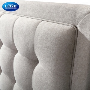 Harper Studded Nền Tảng Độc Đáo Bọc Giường Cỡ <span class=keywords><strong>King</strong></span> Khung Giường - Product Image 4