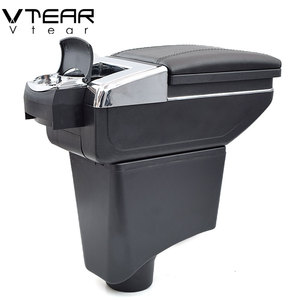 Vtear Per Dacia <span class=keywords><strong>sandero</strong></span> bracciolo centrale contenuti Negozio scatola di immagazzinaggio posacenere interni bracciolo auto-<span class=keywords><strong>Accessori</strong></span> della decorazione stile - Product Image 4