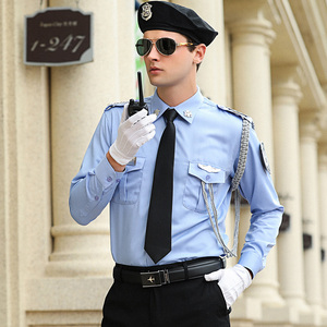 Tùy Chỉnh Công Ty An Ninh Làm Việc Đồng Phục Bán Buôn Thoáng Khí Sức Mạnh Vá Bảo Vệ Tuần Tra Đầy Đủ An Ninh Bảo Vệ Đồng Phục - Product Image 4