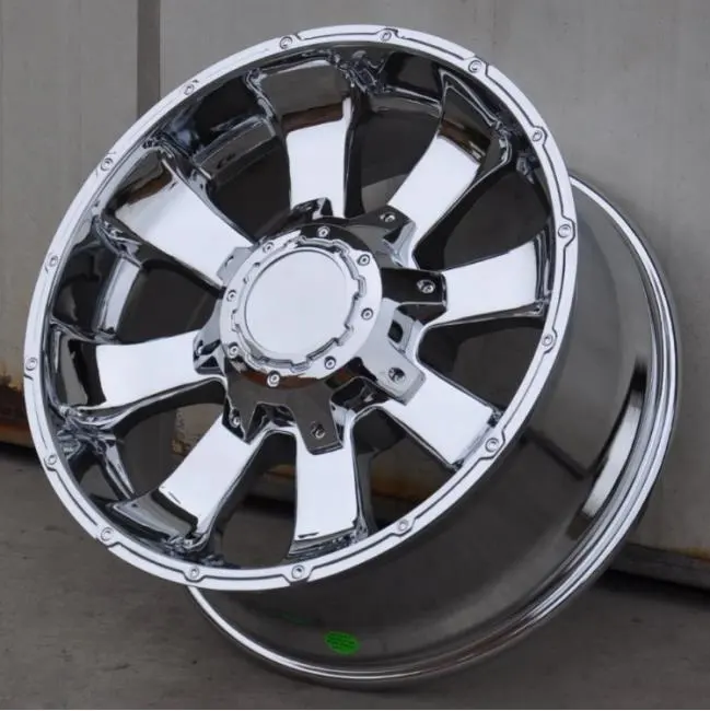 Chrome 20 22 inch 6 8 holes car rims alloy wheel with best price