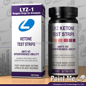 LYZ trempage D'<span class=keywords><strong>urine</strong></span> bandelette de <span class=keywords><strong>test</strong></span> cétoniques bandes <span class=keywords><strong>test</strong></span> cétone - Product Image 6