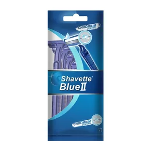 Disposable Razor Low MOQ Wholesale Price Good Stainless Steel Twin Blade 5 Pcs/polybag Polybag ISO9001 ISO14001 BSCI