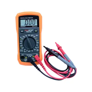 PEAKMETER PM8233A dijital multimetre AC DC voltmetre veri tutma LCD ekran