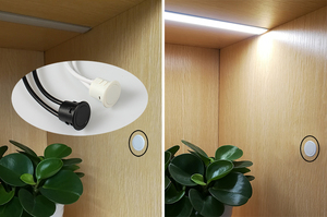 Interruptor con Sensor <span class=keywords><strong>de</strong></span> Ocupación <span class=keywords><strong>para</strong></span> <span class=keywords><strong>Iluminación</strong></span> <span class=keywords><strong>de</strong></span> Cocina, Sensor Táctil Empotrado con Regulador <span class=keywords><strong>de</strong></span> Intensidad TD004B - Product Image 6