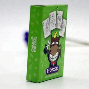 OEM approvisionnement d'usine bande dessinée Éducative jeu <span class=keywords><strong>poker</strong></span> cartes à jouer pour les enfants - Product Image 1