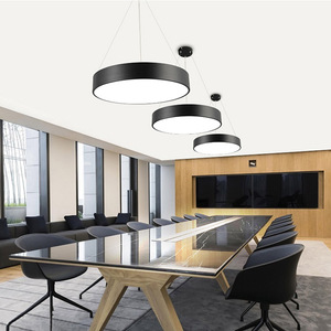 Circular plana lámpara LED redondo lámpara colgante moderna lámpara colgante luz para <span class=keywords><strong>la</strong></span> <span class=keywords><strong>oficina</strong></span> en casa <span class=keywords><strong>restaurante</strong></span> - Product Image 6