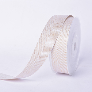 Luxe nouvelle arrivée réutilisable emballage cadeau or purl Sergé <span class=keywords><strong>ruban</strong></span> gros-grain - Product Image 1