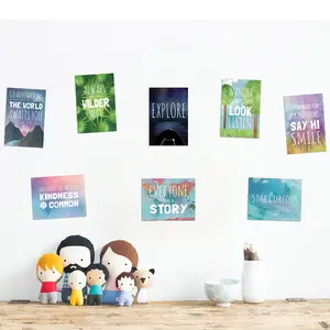 Motivation et D'inspiration Affiches avec Des Citations pour L'école ou le Collège Décor Art Imprime avec des Vibrations Positives