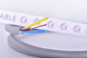 300/500V 1.5mm 2.5mm 4mm 6mm 3 Cuivre Conducteur Core Électrique Flat Twin et Terre Câble Fil <span class=keywords><strong>avec</strong></span> PVC PE Isolé <span class=keywords><strong>Gaine</strong></span> - Product Image 3