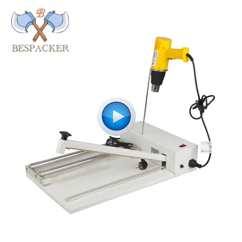 Bespacker SKA-300 tipo di Mano sigillatore di impulso sacchetto di calore di tenuta della macchina con il calore shrink pistola da opzionale