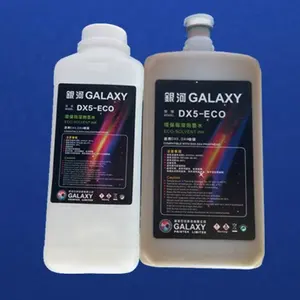 Eco Pelarut Tinta untuk Galaxy Roland Mimaki DX4 DX5 DX7 Kepala Cetak