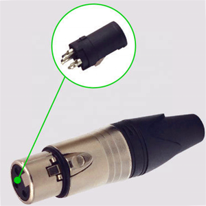 Connecteur <span class=keywords><strong>XLR</strong></span> 3 broches <span class=keywords><strong>mâle</strong></span>/femelle 2026, <span class=keywords><strong>adaptateur</strong></span> multi-cœur, connecteurs à profil bas, prise microphone - Product Image 2