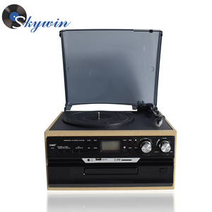 Портативный Ретро Радио CD-плеер/technics turntable/индийской Граммофон - Product Image 1