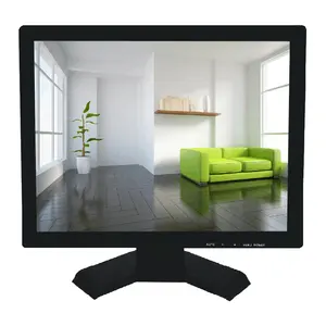 Safety composite video HD 17 inch flashlight TV screen LCD monitor