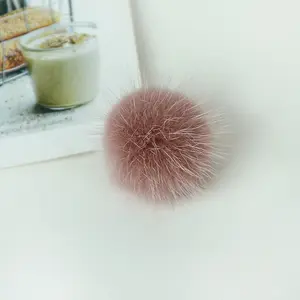 Nhà Máy Trực Tiếp Bất Chồn Lông Pom Pom Bóng 3Cm 4Cm 5Cm 6Cm Quần Áo Giày Và Mũ Phụ Kiện - Product Image 6