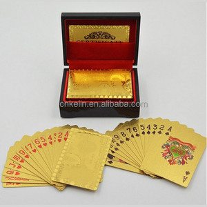 แฟนซีทองชุดการ์ดเล่นคู่กล่องไม้กล่องบัตรรับประกัน - Product Image 6