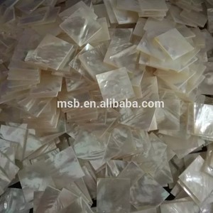 Whitelip Shell corte piezas en blanco, la madre de la perla de corte en blanco muebles incrustaciones - Product Image 1