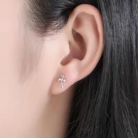 BAGREER-pendientes brillantes SCE046, joyería de moda, China, Oem, Usb