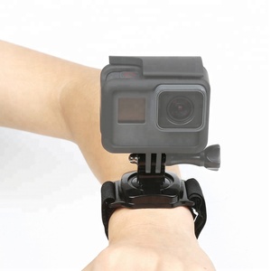 Support de poignet rotatif à <span class=keywords><strong>360</strong></span> degrés de couleur noire de haute qualité pour GoPro Hero 13, SJCAM, <span class=keywords><strong>Xiaomi</strong></span> Yi - Vente en gros - Product Image 6