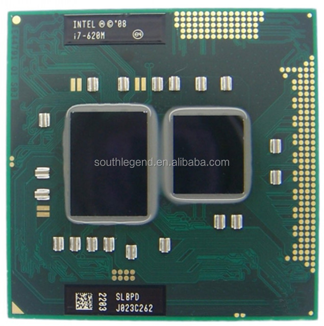 Laptop Cpu I7 620M 4M Cache, 2.66 GHz 4M Socket G1 Laptop Processor CPU I7 620m
