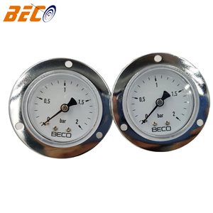 बेको पैनल माउंट शॉकप्रूफ दबाव गेज, 40 मिमी दबाव गेज मैनोमीटर - Product Image 5