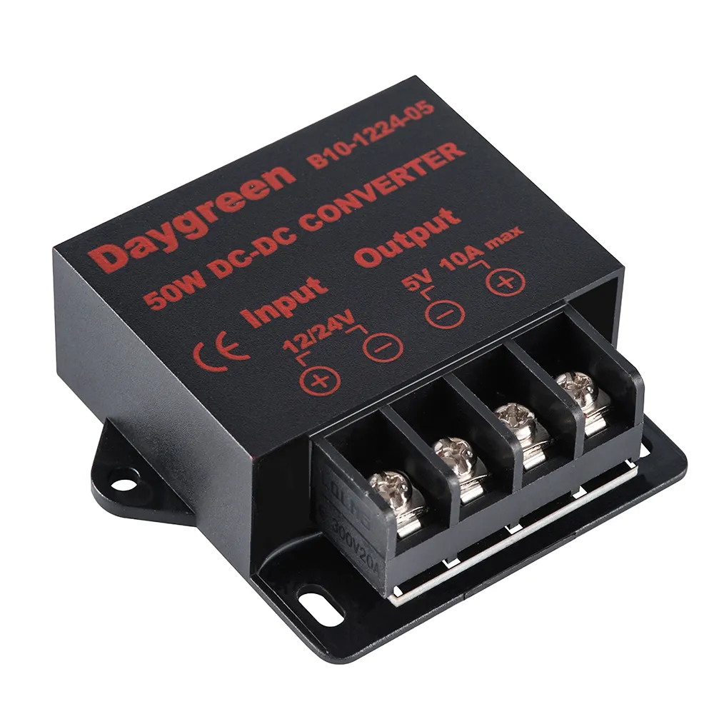 12V to 5V LED Power 24V to 5V 10A DC DC Converter