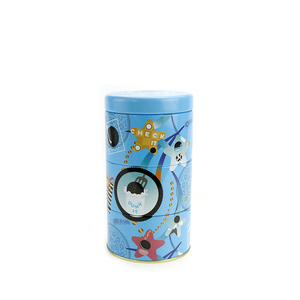 custom printing three layers white tea round baby milk powder containers metal canister can packaging boxes for white tea tin