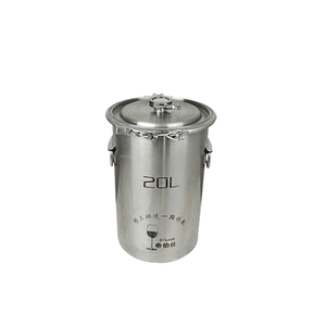 20L Birra Fatta in Casa In Acciaio <span class=keywords><strong>Inox</strong></span> Fermentatore, di <span class=keywords><strong>Vino</strong></span> A Casa di Creazione Utilizzato Secchio, Alcool Serbatoio di Fermentazione - Product Image 1