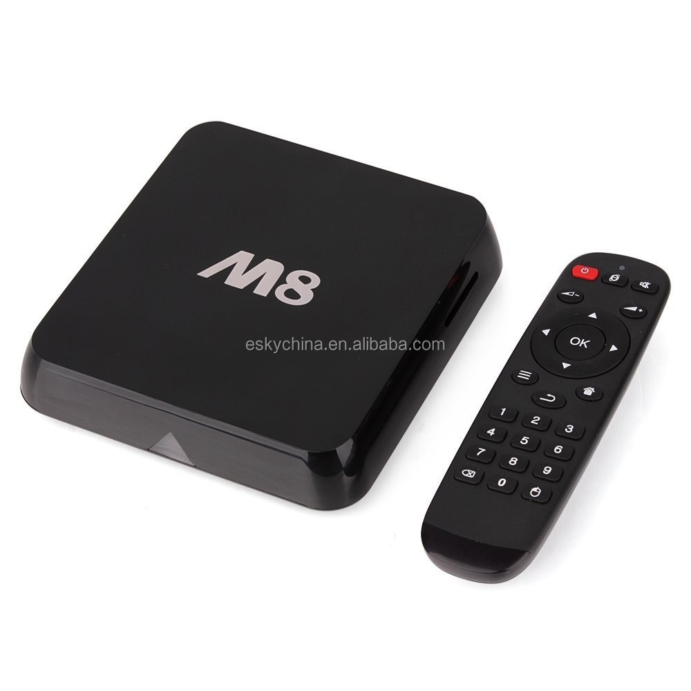 Android 4.4 Amlogic S802 Quad Core 2 GHz WiFi Bluetooth XBMC M8 tv caja