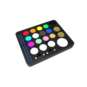 Palette de <span class=keywords><strong>peinture</strong></span> corporelle en pvc, fournitures de <span class=keywords><strong>peinture</strong></span> facial <span class=keywords><strong>bio</strong></span> Non toxique à base d'eau, ensemble de dessins pour enfants - Product Image 2