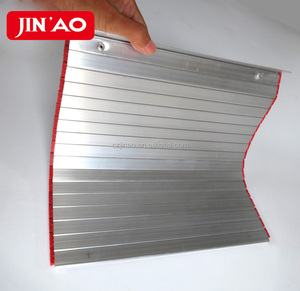 CNC Machine Aluminum Curtain Guard <strong>Shield</strong> <strong>Protective</strong> Bellow Covers Roll <strong>Shield</strong> for Aluminum Curtain - Product Image 3