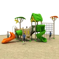 Residenziale di plastica parco giochi all'aperto giochi cortile giungla palestra per i bambini