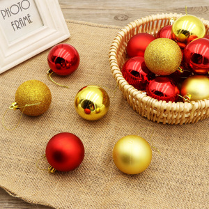 24 Pcs/<span class=keywords><strong>Lot</strong></span> Noël Ornements <span class=keywords><strong>de</strong></span> <span class=keywords><strong>Boule</strong></span> <span class=keywords><strong>De</strong></span> Noël Incassable Décorations Boules D'arbre pour Décoration <span class=keywords><strong>De</strong></span> Fête <span class=keywords><strong>De</strong></span> Mariage <span class=keywords><strong>De</strong></span> Vacances - Product Image 2