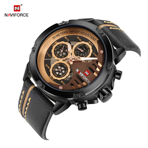 <span class=keywords><strong>นาฬิกา</strong></span>ข้อมือ<span class=keywords><strong>ผู้ชาย</strong></span> <span class=keywords><strong>NAVIFORCE</strong></span> 9110 สายหนังแท้ <span class=keywords><strong>นาฬิกา</strong></span>สปอร์ต <span class=keywords><strong>นาฬิกา</strong></span>ควอตซ์<span class=keywords><strong>ผู้ชาย</strong></span> Relogio Masculino Saat - Product Image 5