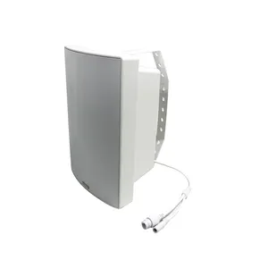 511004 30 vatios de plástico blanco active mini pa Dante de montaje en pared con amplificador de clase