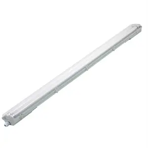 Luzes de tubo chinês ou oem ip65 pc 3000-6000k AC85-265V fábrica fixação à prova de água luz led à prova de tripla