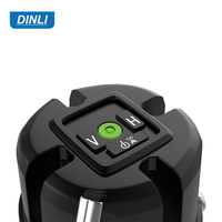 Xingdi — niveau laser bleu 2V1H connecté, 3 lignes