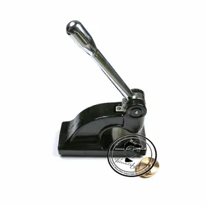 Gravador de carimbo de metal para relevo, gravador de metal de alta qualidade e personalizado para escritório