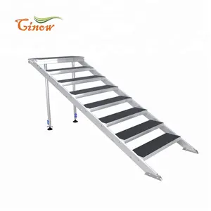 Cinow Outdoor Performance Aluminium Tragbare Bühnen treppe zu verkaufen