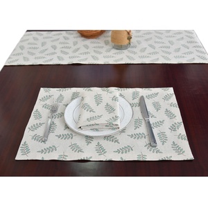 סיטונאי כותנה פשתן מפית סט רקום מחצלת שולחן חום עמיד מטבח שולחן מחצלת - Product Image 2