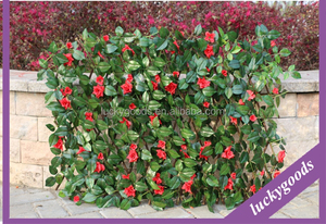 LLV082แฟชั่นตกแต่งประดิษฐ์สีแดงกุหลาบรั้วสำหรับขาย - Product Image 4